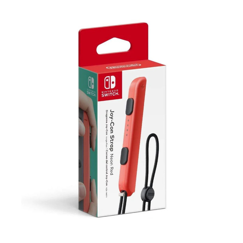 Nintendo Joy-Con Strap - Neon Red - أكسسوارات